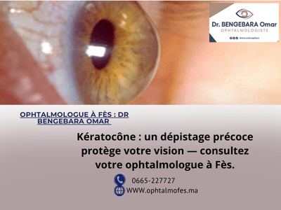 Ophtalmologue à Fès :Comprendre et dépister le kératocône